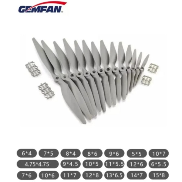 Original Gemfan 7050 Inch Fiberglass Nylon Propeller Fixed Wing Drone Parts